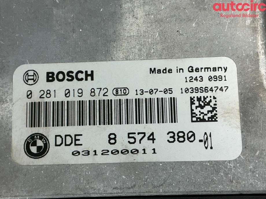 Styreenhet motor til BMW 5-Serie 2010-2017 (F10/F11) (F10/F11) (BMW|13 61 8 586 534)