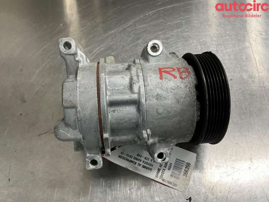 Aircondition kompressor til Toyota Auris, 2013-2015 (Type II, Fase 1)  (TOYOTA|8831002790)