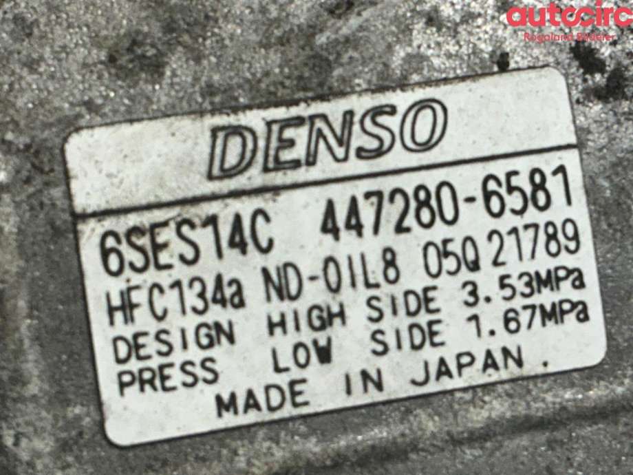 Aircondition kompressor til Toyota Auris 2013-2015 (Type II, Fase 1)  (TOYOTA|8831002790)