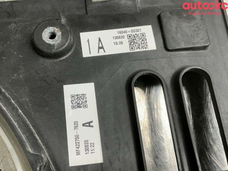 Kjølevifte til Toyota Auris 2013-2015 (Type II, Fase 1)  (TOYOTA|167110D191)