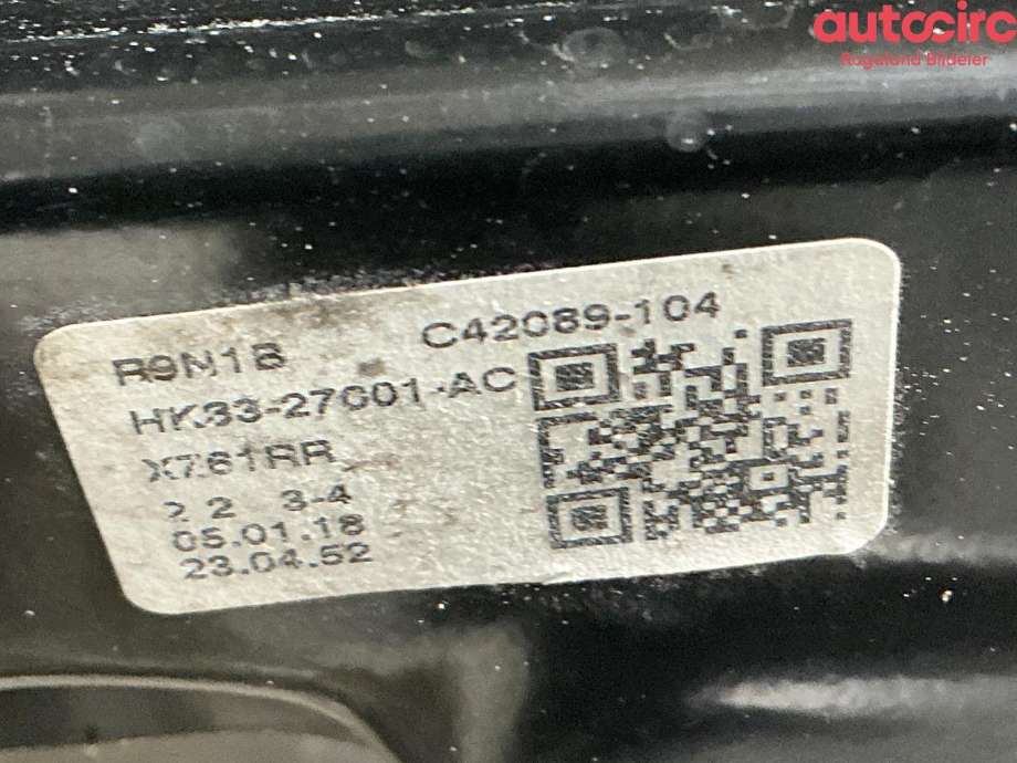 Ruteheis venstre til Jaguar F-PACE 2016-->> (X761) (X761) (JAGUAR|T4A46349|T4A16780)