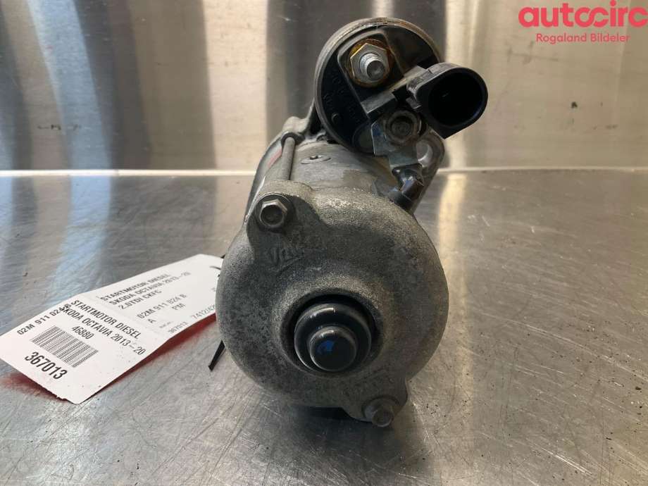 Starter diesel til Škoda Octavia 2013-2016 (Type III, Fase 1)  (SKODA|02M 911 024 B)