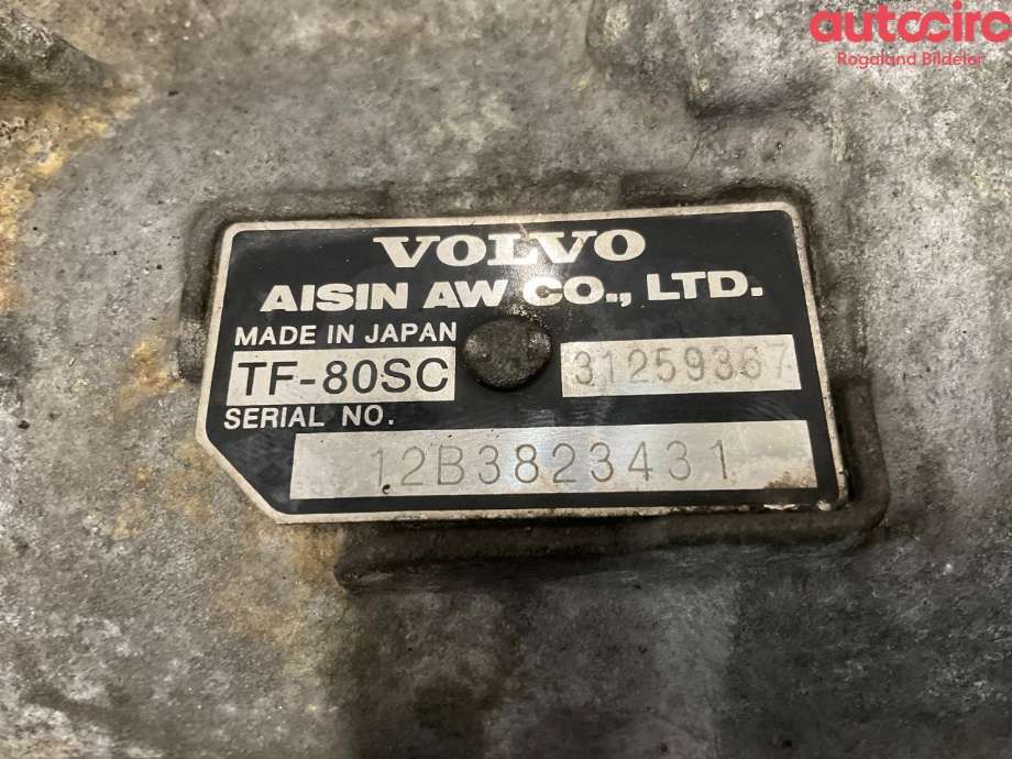 Girkasse automat til Volvo XC60 2008-2013 (Type I, Fase 1)  (VOLVO|36050936|31259367|TF-80SC AWD)