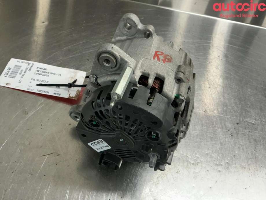Dynamo til VW Tiguan 2016-2020 (Type II, Fase 1)  (VOLKSWAGEN|04L 903 023 J|04L 903 023 H|04L 903 023 HX)