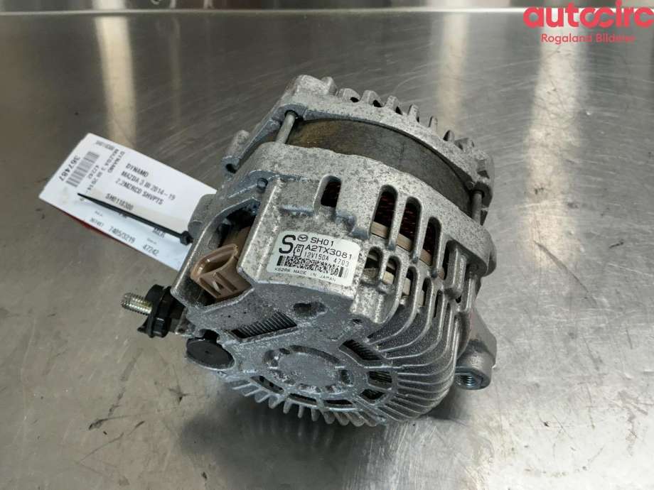 Dynamo til Mazda 3 2013-2016 (Type III, Fase 1)  (MAZDA|SH0118300)