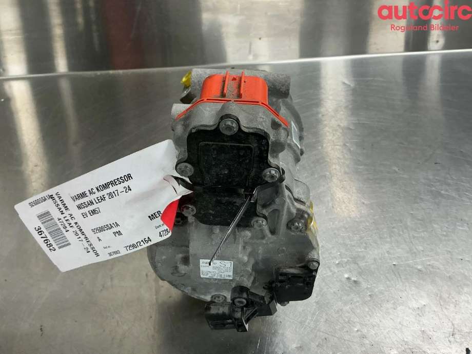 Aircondition kompressor til Nissan Leaf 2018-->> (Type II)  (NISSAN|926005SA1A)