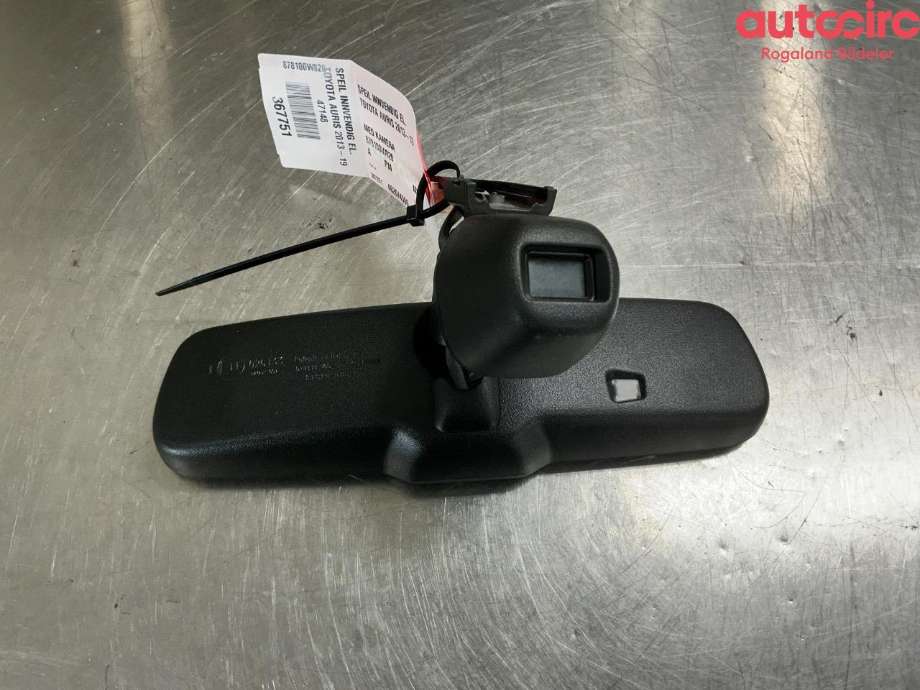 Speil innvendig til Toyota Auris 2013-2015 (Type II, Fase 1)  (TOYOTA|878100W820)