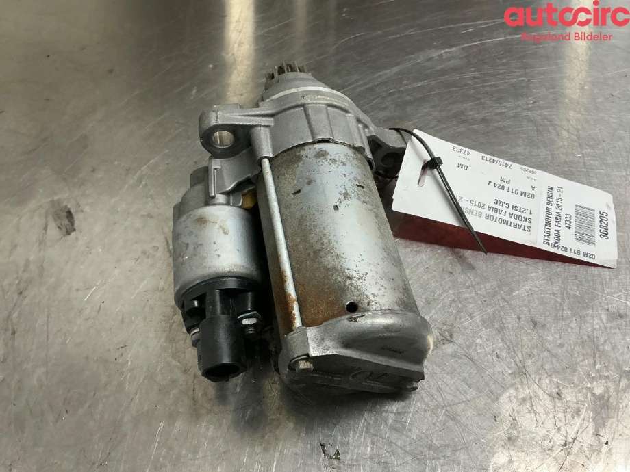 Starter til Škoda Fabia 2014-2021 (Type III)  (SKODA|02M 911 024 Q|02M 911 024 J)