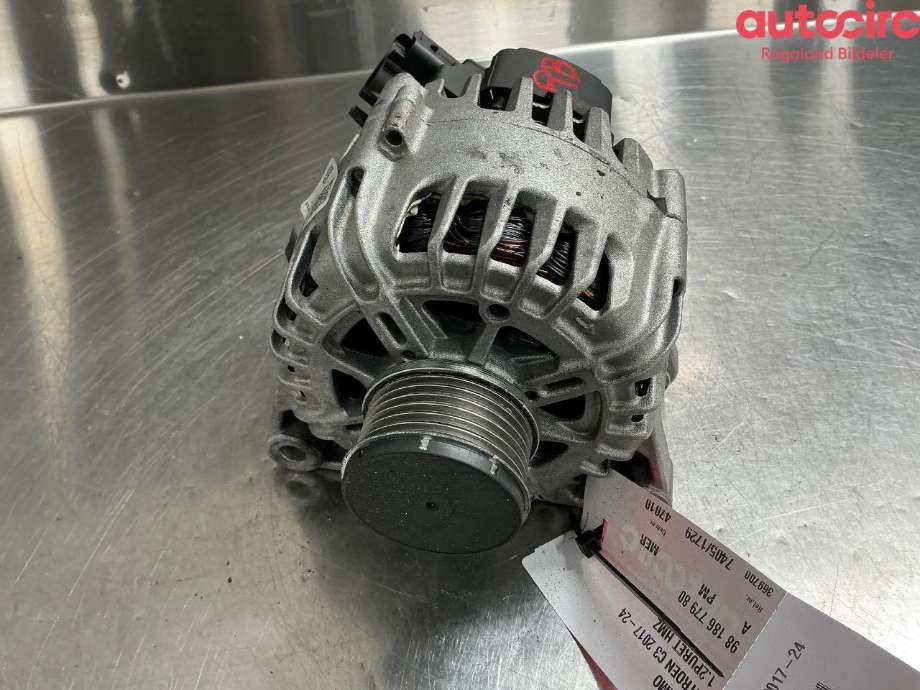 Dynamo til Citroën C3, 2016-->> (Type III) (CITROEN|16 196 079 80)