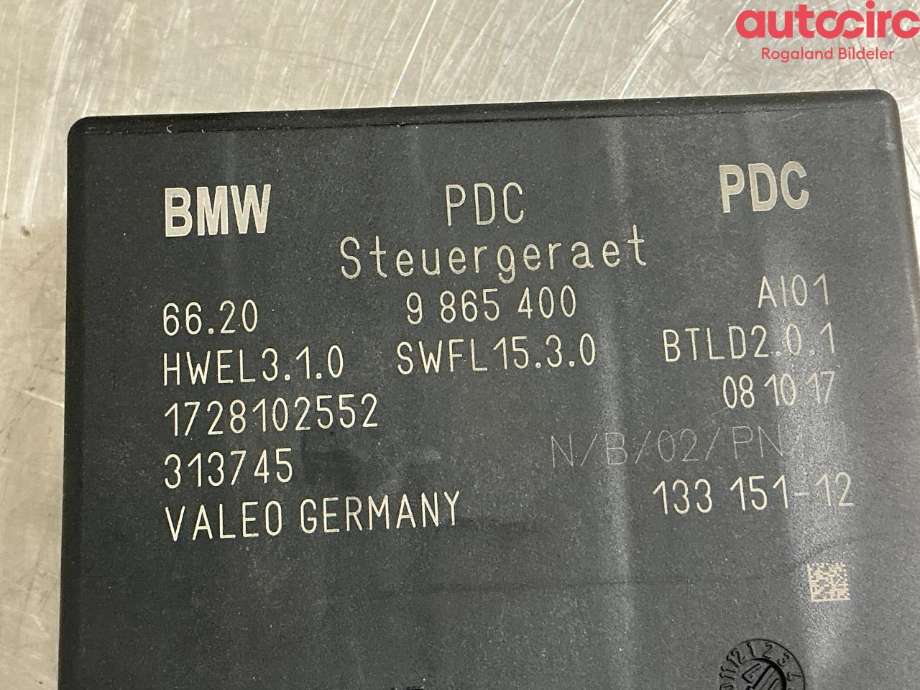 Styreenhet parkering til BMW X5 2013-2018 (F15) (F15) (BMW|66 33 5 A02 F95)