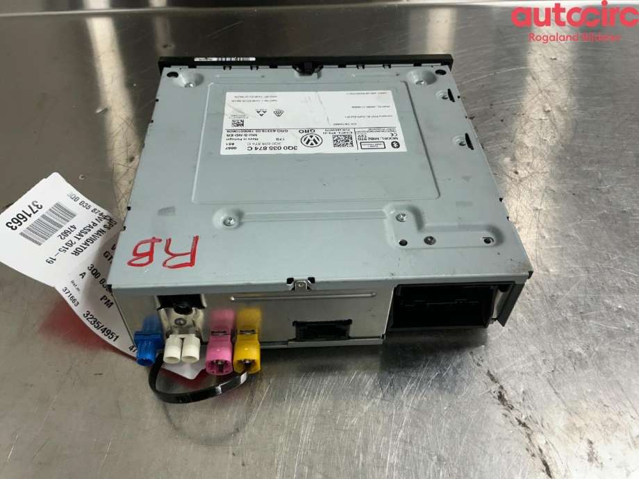 Bilstereo navigasjon til VW Passat 2015-2019 (Fase 1) (B8) (B8) (VOLKSWAGEN|3Q0 035 874 CX|3Q0 035 874 C)