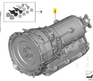 Girkasse automat til BMW 3-Serie,  (F30/F31/F34) (BMW|24 00 8 678 750|GA8P75HZ|24 00 8 486 617)
