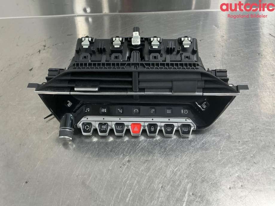 Varmeapparat betjening til Peugeot 2008, 2019-->> (Type II)  (PEUGEOT|98 261 082 XU)