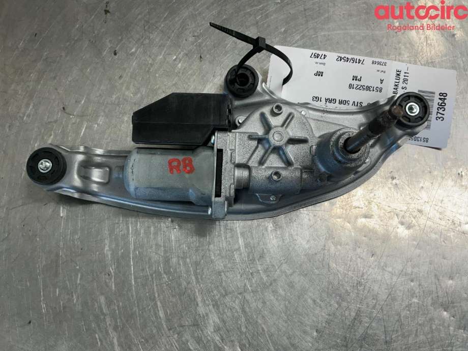 Viskermotor bakrute til Toyota Verso-S, 2011-2015 (COMBI) (COMBI) (TOYOTA|8513052210)
