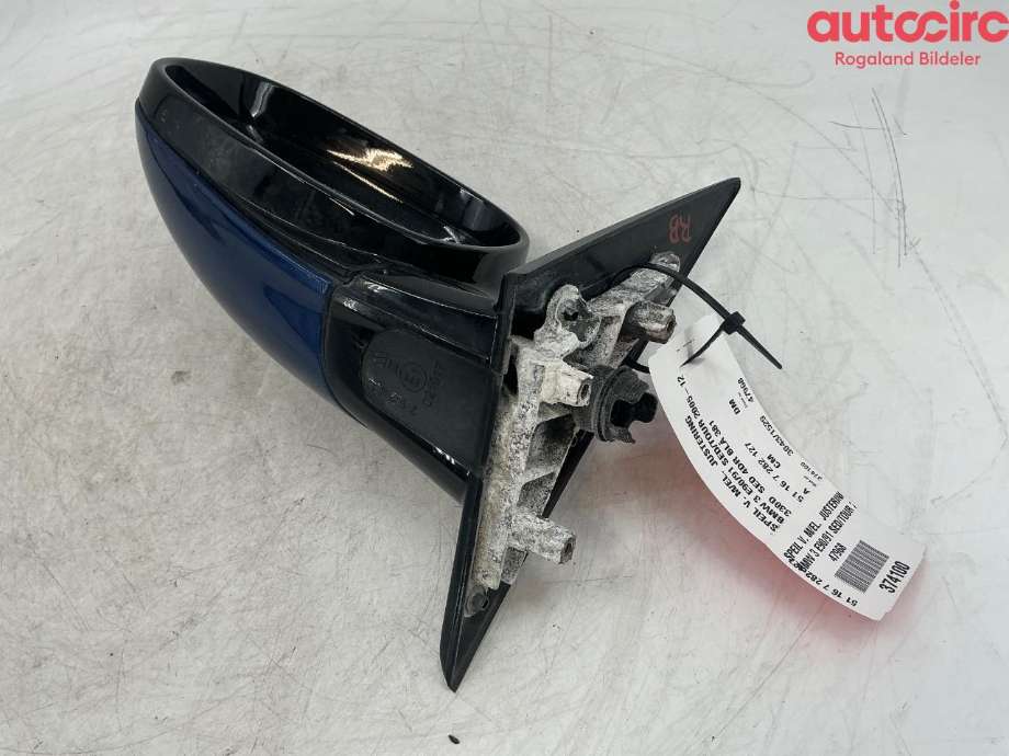 Speil venstre til BMW 3-Serie 2005-2011 (E90/E91/E92/E93) (E90/E91/E92/E93) (BMW|51 16 7 282 127|)