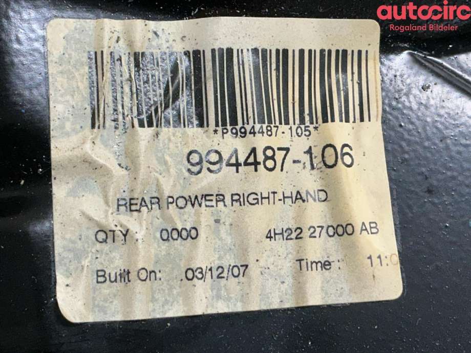 Ruteheis høyre bak til Land Rover Discovery 2005-2009 (Type III)  (LAND-ROVER|1|)