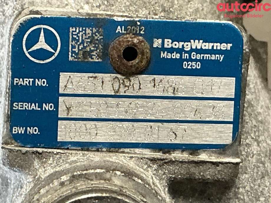 Turbo til Mercedes Vito 2014-->> (W447) (W447) (MERCEDES|1|)