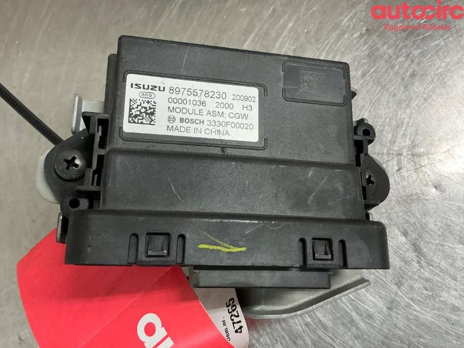 Styreenhet diverse til Isuzu D-Max, 2021-->> (Type III)  (ISUZU|8976571530)