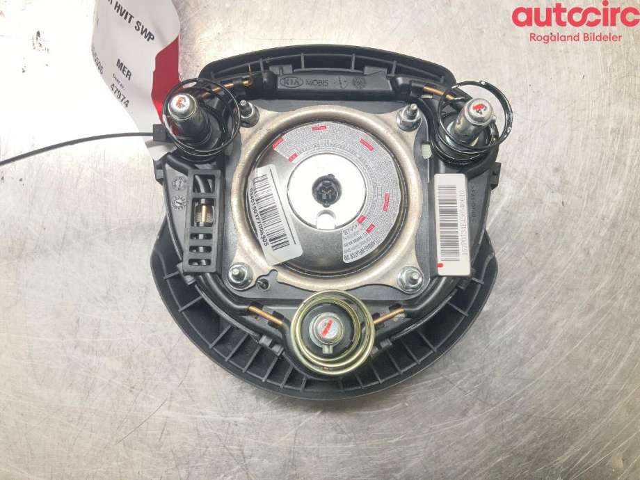 Airbag rattpute til Kia Soul 2014-2019 (Type II) (56900E4000|56900E 4000|)