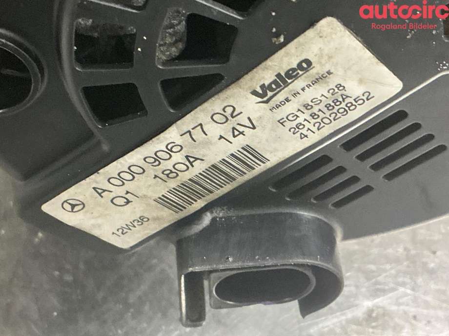 Dynamo til Mercedes CLS 2011-2017 (C218) (C218) (MERCEDES|A 000 906 77 02|)