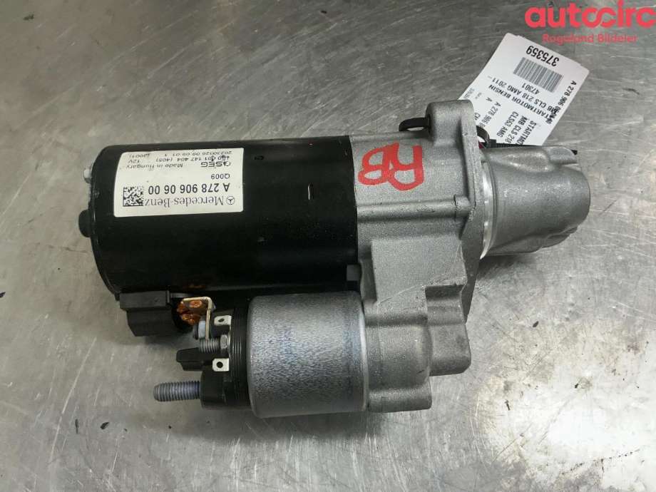 Starter til Mercedes CLS 2011-2017 (C218) (C218) (MERCEDES|A 278 906 06 00 80|A 278 906 06 00|)