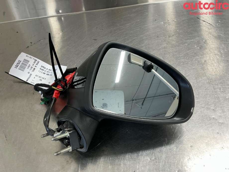 Speil høyre til Audi A1, 2010-2014 (Type I, Fase 1)  (AUDI|8X1 857 410 S)