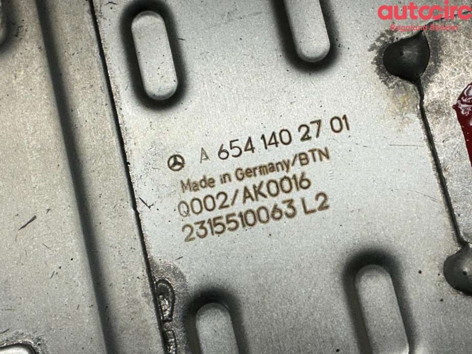EGR-kjøler til Mercedes Sprinter 2018-->> (907/910) (907/910) (MERCEDES|A 654 140 43 01|A 654 140 54 02)