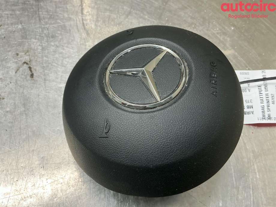 Airbag rattpute til Mercedes Sprinter 2018-->> (907/910) (907/910) (MERCEDES|A 000 860 58 01 911|A 000 860 58 01)