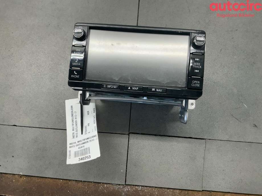 Multimedia display (MCU - Media Controller Unit) til Mitsubishi Outlander 2015-->> (Type III, Fase 2) (MITSUBISHI|8750A592)
