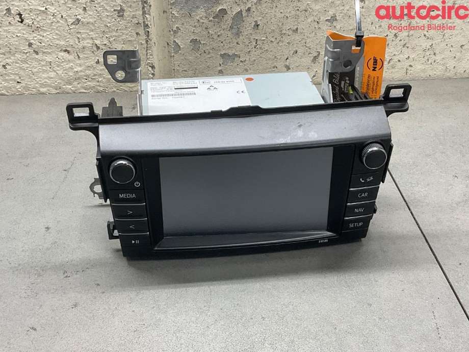Bilstereo til Toyota RAV4 2016-2019 (Type IV, Fase 2) (TOYOTA|8614042330|)