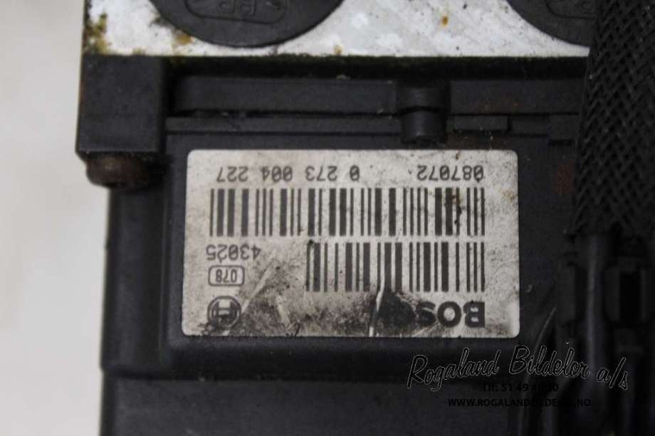 ABS sentral til Opel Combo C 2002-2011  (09127108|BOSCH0265216478|)