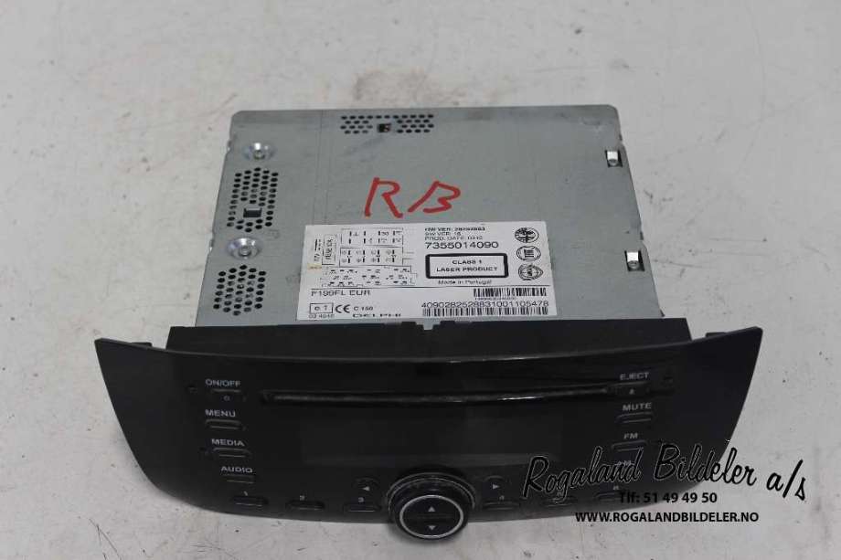 Bilstereo til Fiat Punto 2010-->> (Type III, Fase 2) EVO EVO (FIAT|735597878|735501409|)
