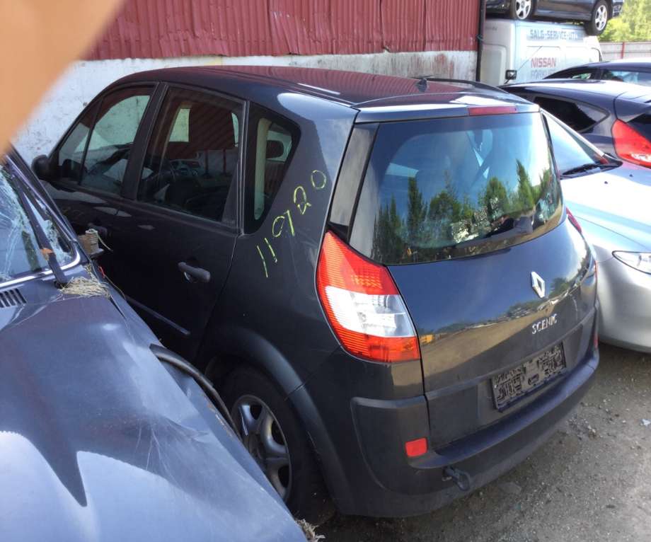 Renault Scenic 2003-2009 (Type II) , Motorkode: K4M-766;K4M-812;K4M812, Girkassekode: JR5104