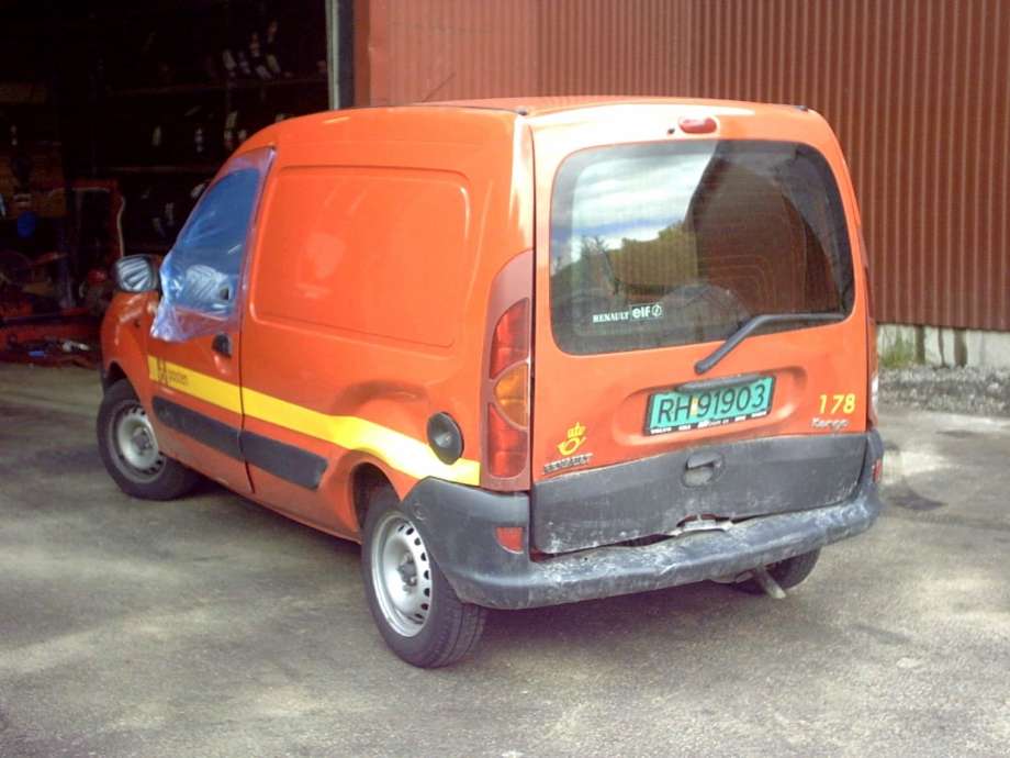 Renault Kangoo 1998-2003 (Type I, Fase 1) , Motorkode: K7J-700, Girkassekode: JB3-960