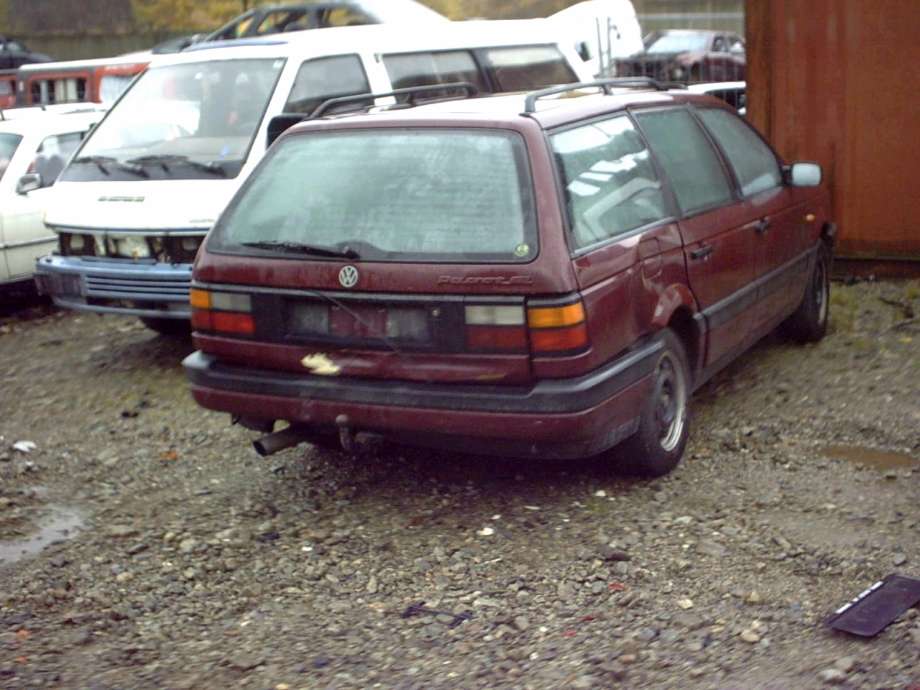 VW Passat, 1989-1993 (B3) (B3) , Motorkode: RA, Girkassekode: 