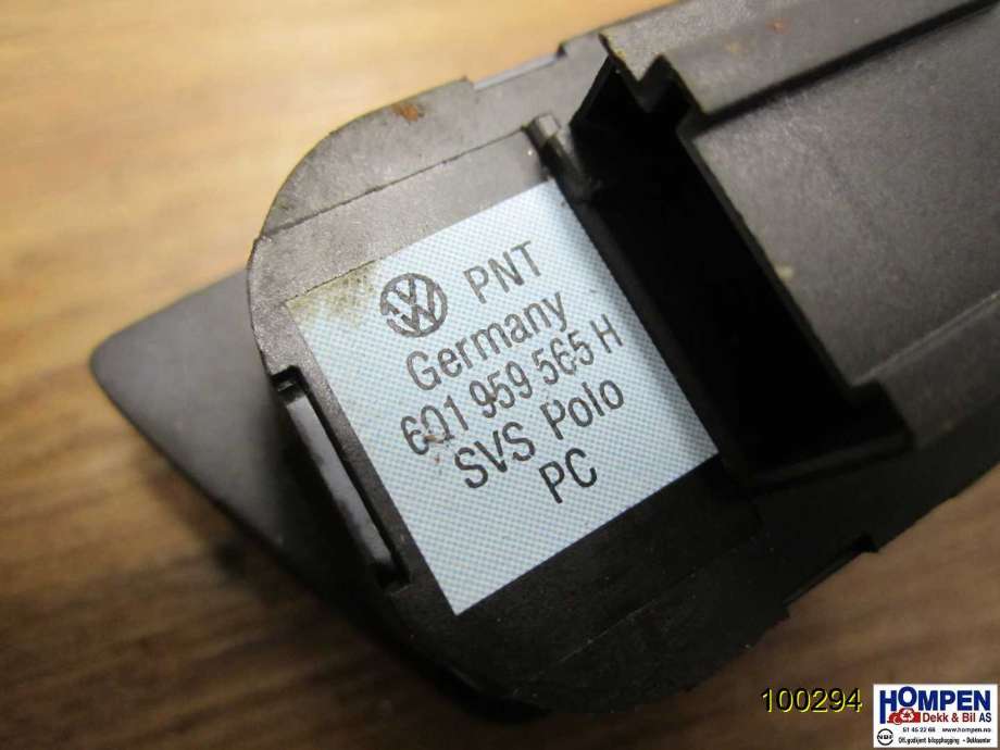 Bryter speil til VW Polo 2005-2009 (Type IV, Fase 2) (VOLKSWAGEN|6Q1959565H|)