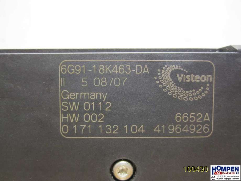 Varmeapparat register til Ford S-Max 2006-2010 (Type I, Fase 1)  (FORD|1717061||6G9118K463DA)