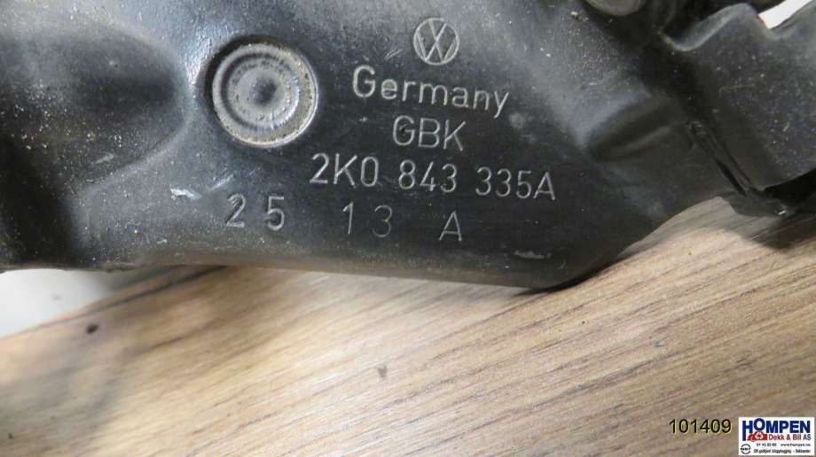 Hengsler til VW Caddy 2010-2015 (Type III, Fase 2)  (VOLKSWAGEN|2K0843335A|)