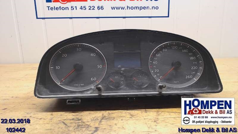 Instrumentpanel til VW Touran 2003-2006 (Type I, Fase 1) (VOLKSWAGEN|1T0920860GX||1T0920860G)
