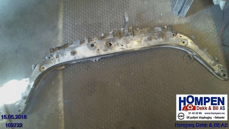 Frontplate øvre til Renault Scenic 2003-2009 (Type II) (RENAULT|)