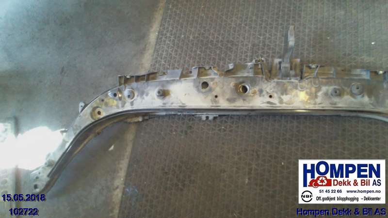 Frontplate øvre til Renault Scenic 2003-2009 (Type II) (RENAULT|)