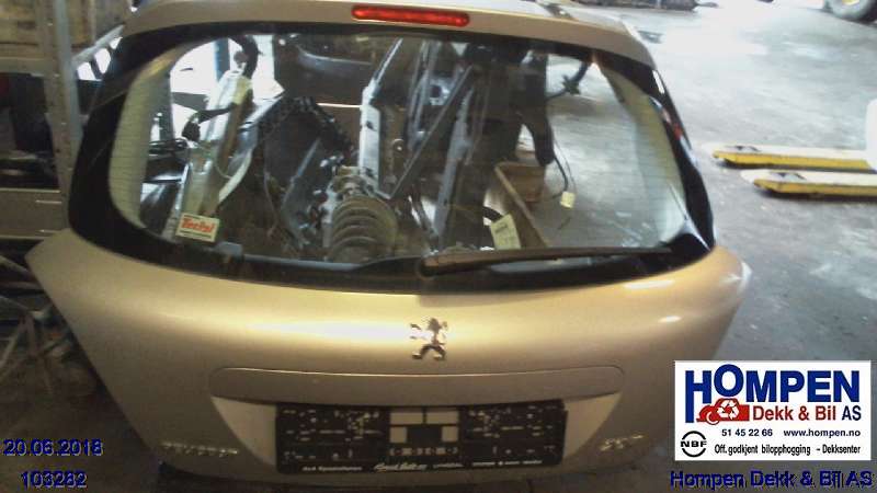 Bakluke combi til Peugeot 207 2006-2012  (PEUGEOT|8701W3|)