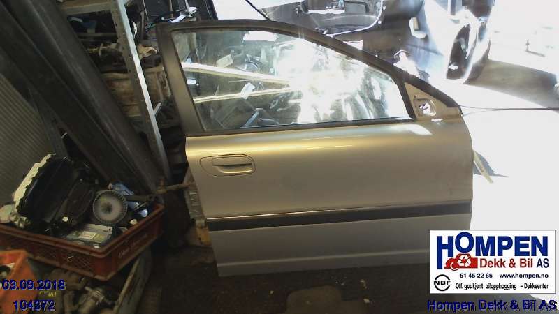 Dør høyre foran til Volvo S80 1998-2006 (Type I) (VOLVO|9154625|)