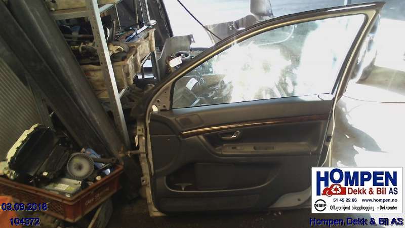 Dør høyre foran til Volvo S80 1998-2006 (Type I) (VOLVO|9154625|)