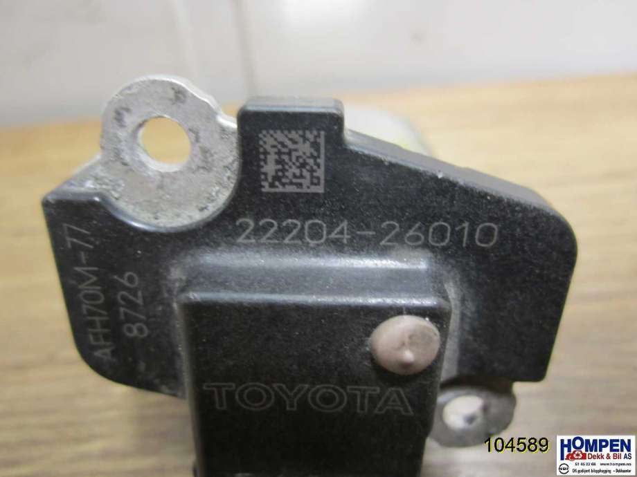 Luftmengde/luftmassemåler til Toyota Avensis 2009-2015 (Type III, Fase 1)  (TOYOTA|2220426010|)