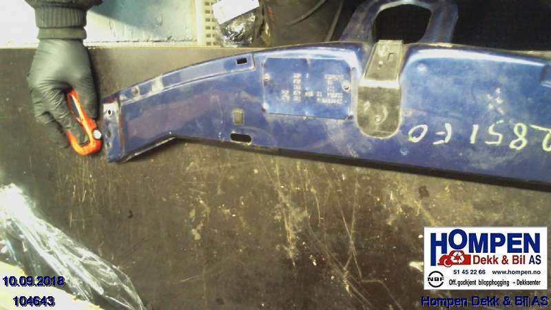 Frontplate øvre til Mercedes CLK 1997-2002 (C208) (C208) (MERCEDES|)