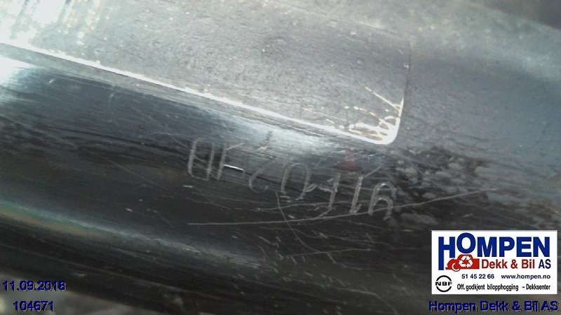Tannstang til Mitsubishi Outlander 2007-2010 (Type II, Fase 1)  (MITSUBISHI|4410A248|HSG129A|)