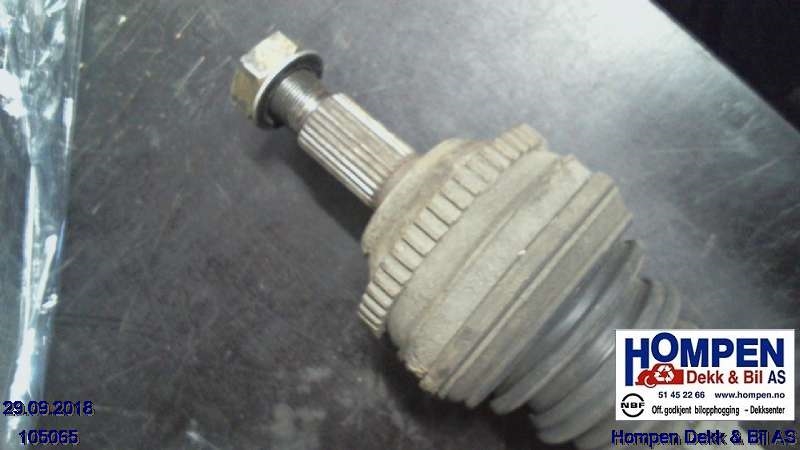 Drivaksel høyre foran til Peugeot Expert 1996-2007 (Type I) (PEUGEOT|3273 3Q|3273 5Z|)