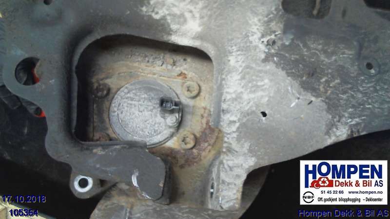 Hjulspindel høyre bak til Ford C-Max 2010-2015 (Type II, Fase 1)  (FORD|1778728|)
