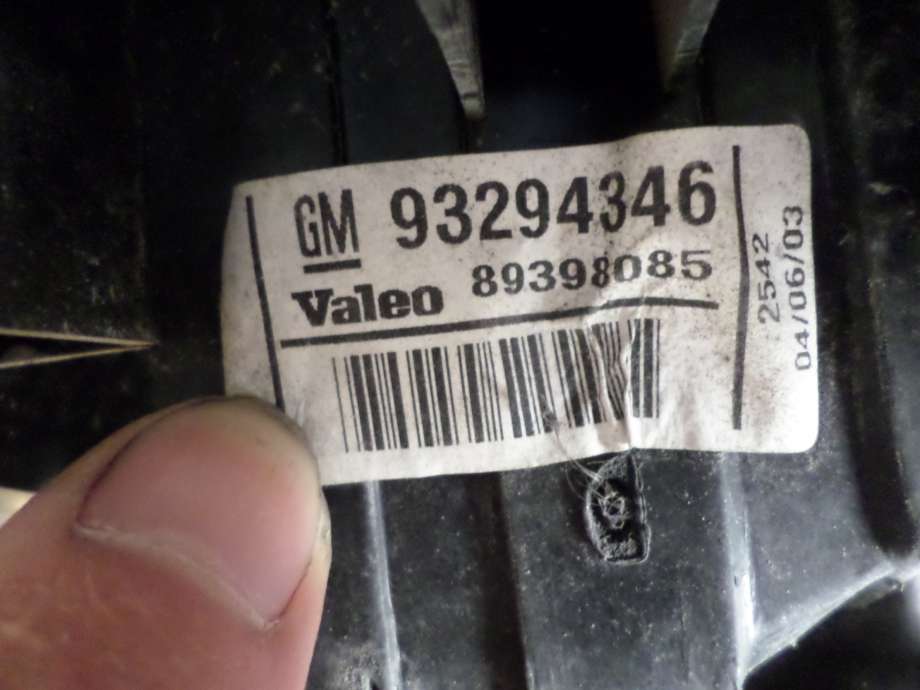 Baklykt høyre til Opel Meriva A 2003-2010 (OPEL|93176392|89398085|93294346)